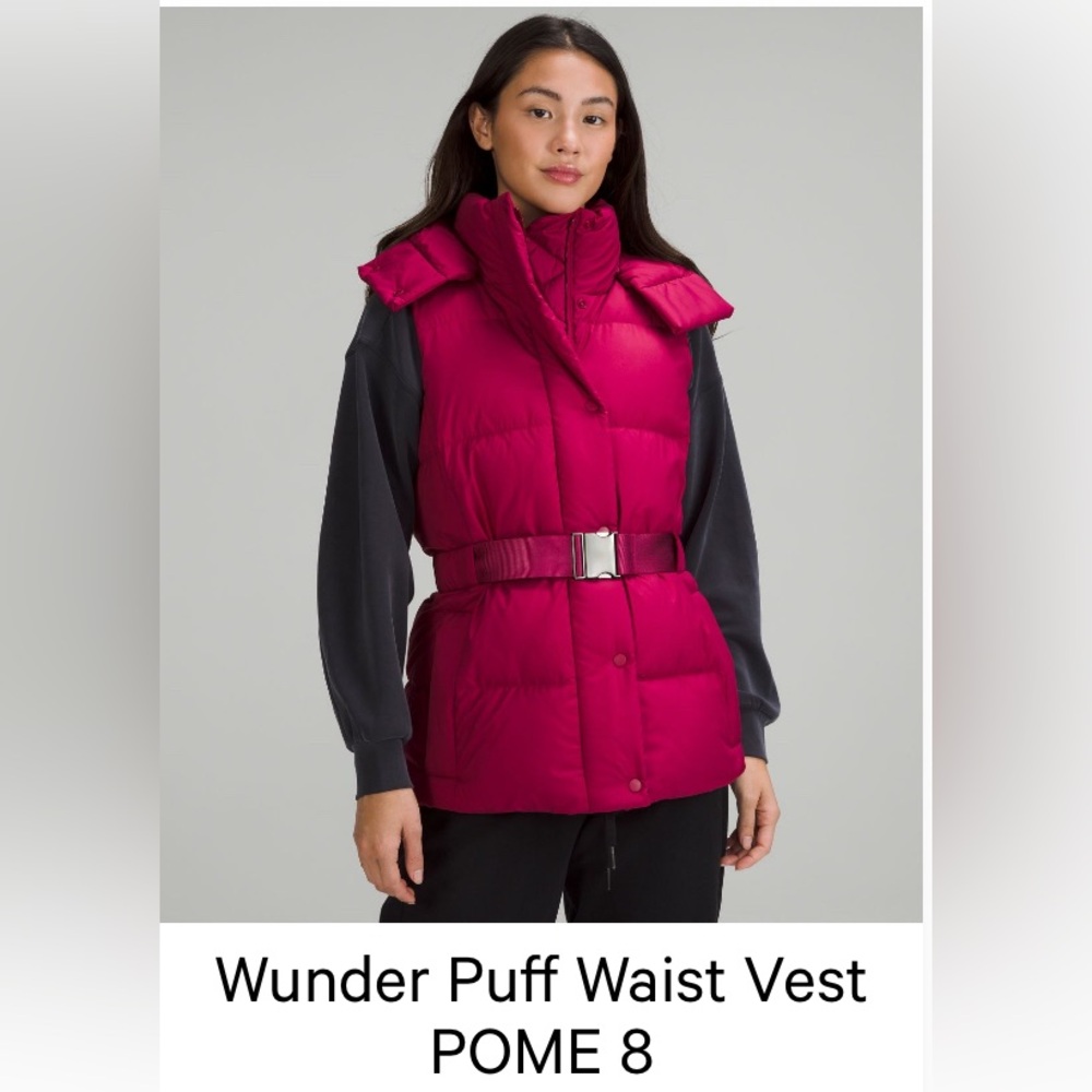 NWT Lululemon Wunder Puff Waist Vest